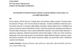 GAZETECİLİKTE YAPAY ZEKA VE ALGORİTMİK HABER