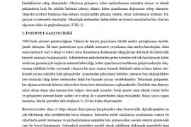 GAZETECİLİKTE YAPAY ZEKA VE ALGORİTMİK HABER