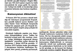 Yerel Gerçk Dergisi'nin 77. sayısı yayınlandı