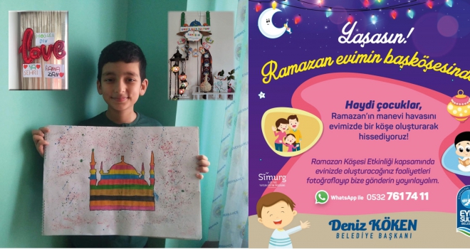 Eyüpsultanlı Çocuklardan Muhteşem Ramazan Köşeleri