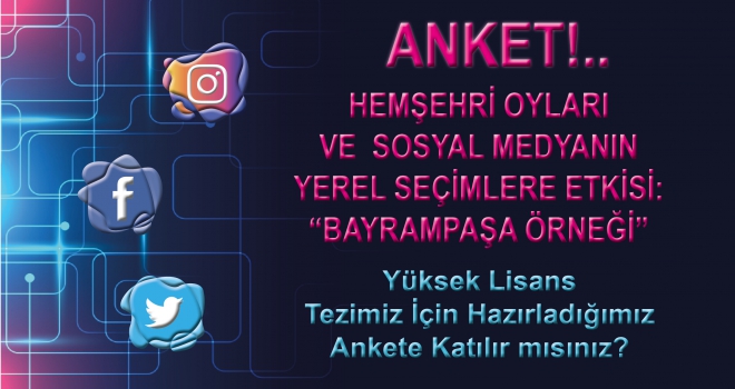 ANKETİMİZE KATILIR MISINIZ?