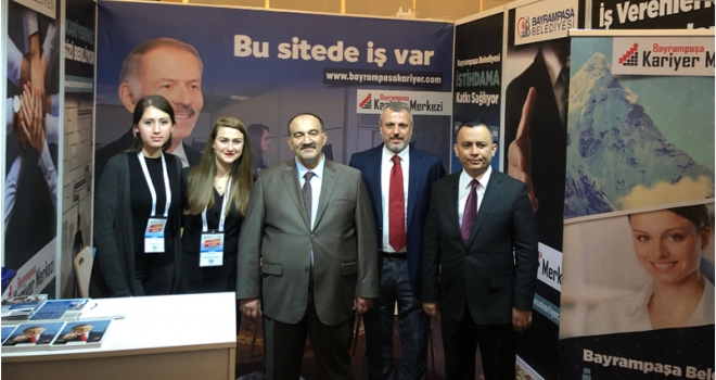 KARİYER MERKEZİ İSKİF FUARINDA BÜYÜK İLGİ GÖRDÜ