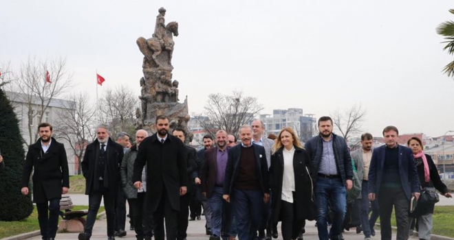 SEÇİM ÇALIŞMALARI  FATİH PARKI'NDA BAŞLADI
