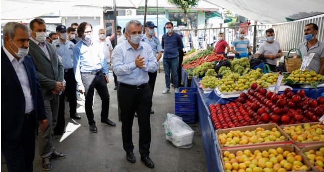 Esenler’de Koronavirüs Denetimi
