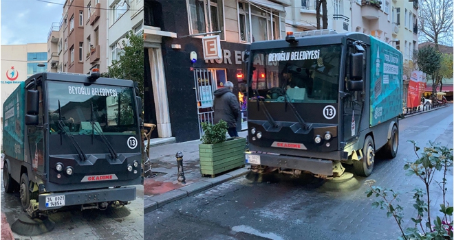 BEYOĞLU'NDA TARİHİ DAR SOKAKLAR