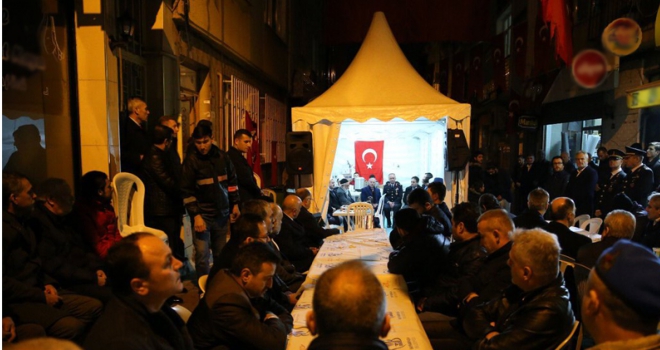 ŞEHİDİMİZ ESMA ÇEVİK’İN AİLESİNE TAZİYE ZİYARETİ