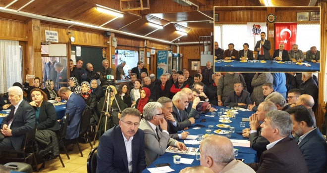 BAYRAMPAŞA’DA HALK TOPLANTISI YAPILDI