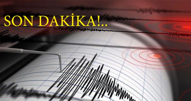 İSTANBUL'DA DEPREM!