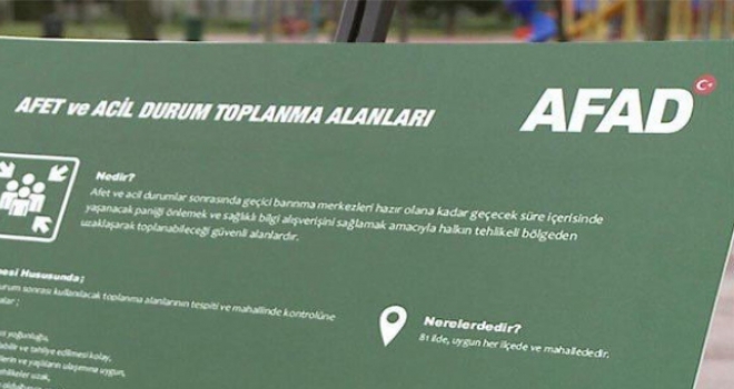 Gaziosmanpaşa`da Afet Toplanma Alanları