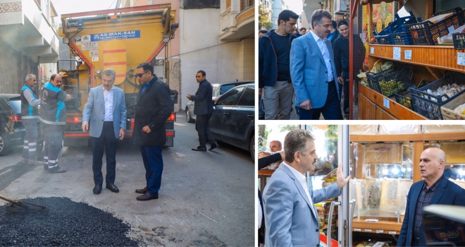 Başkan Usta Merkez Mahallesi’nde İncelemelerde Bulundu