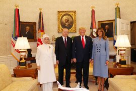 Cumhurbaşkanı Erdoğan, ABD Başkanı Trump ile bir araya geldi