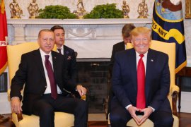 Cumhurbaşkanı Erdoğan, ABD Başkanı Trump ile bir araya geldi