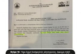 FATİH SÜLEYMAN DENİZOLGUN'DAN YIKILAN KAĞITHANE YURDU İÇİN BELGELİ AÇIKLAMALAR...