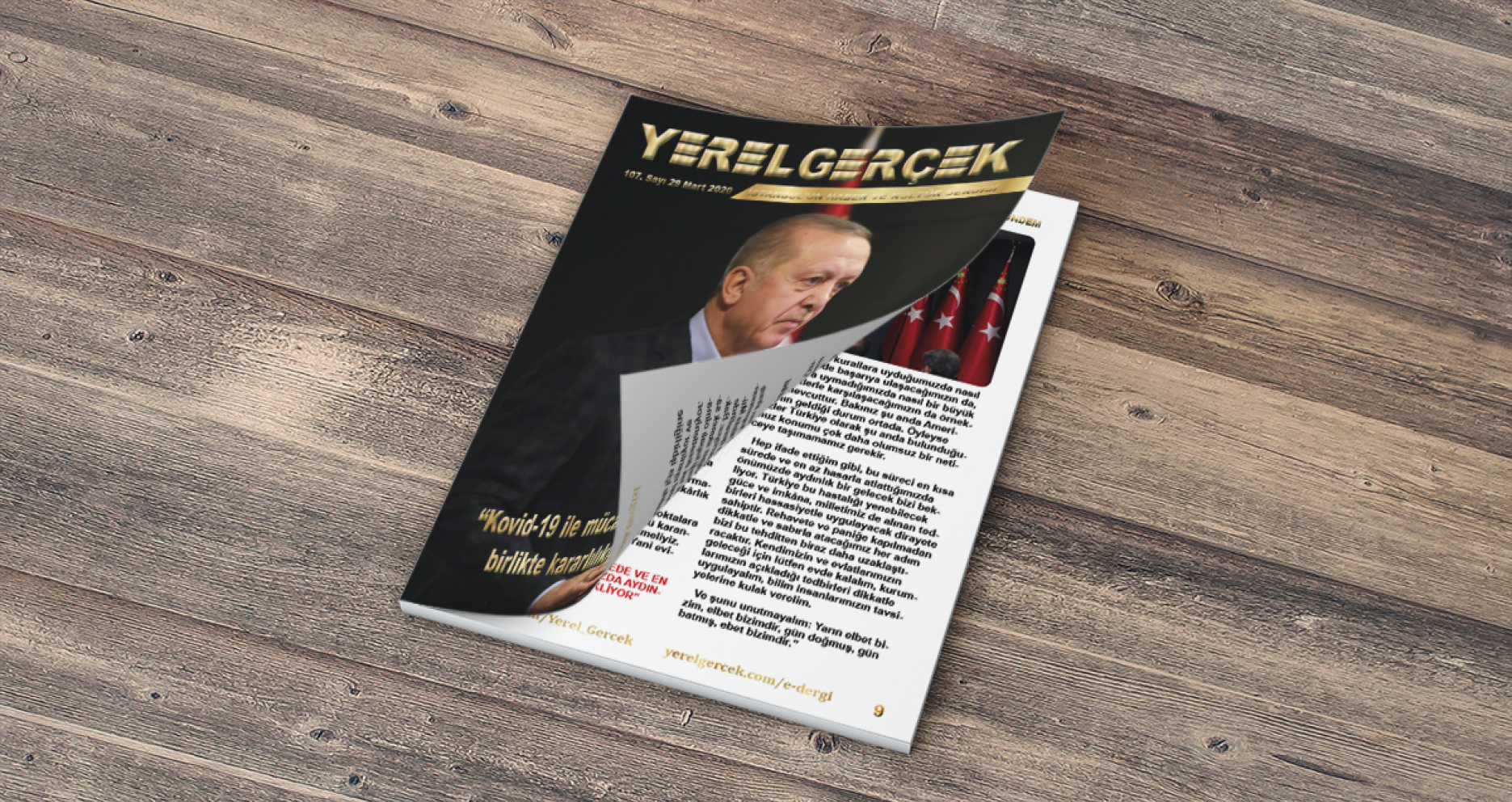 YEREL GERÇEK DERGİSİ 107. SAYISINI YAYINLADI