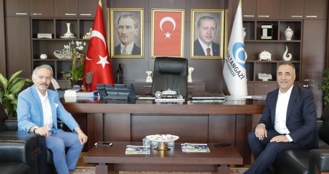 Başkan Aydıner, Başkan Dursun'u ziyaret etti