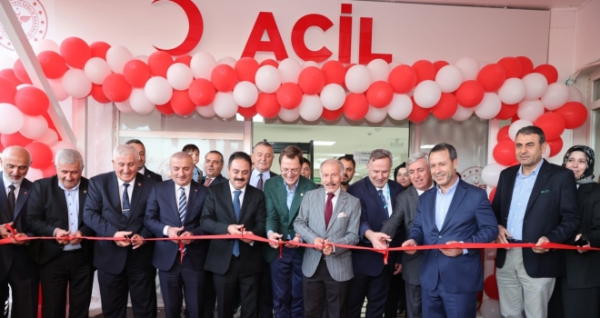ACİL SERVİS HİZMETE AÇILDI