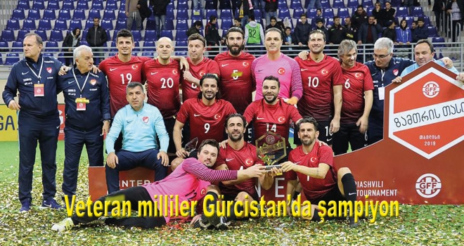 Veteran milliler Gürcistan'da şampiyon