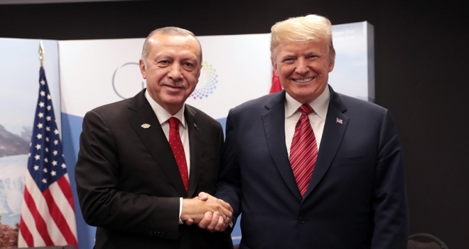 Erdoğan ile Trump görüştü