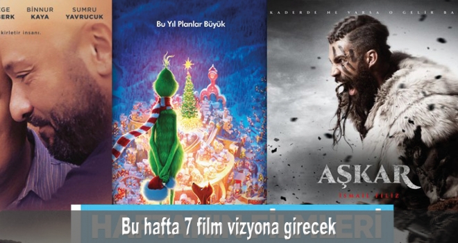 Bu hafta 7 film vizyona girecek