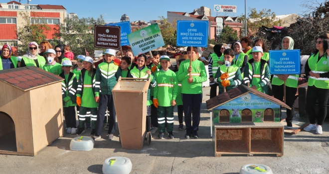 Gaziosmanpaşalılar “geri dönüşüm” ile geleceğine sahip çıkıyor