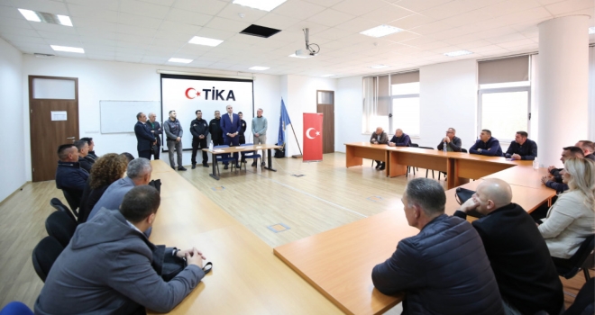 TİKA'DAN KOSOVA POLİSİNE EĞİTİM DESTEĞİ