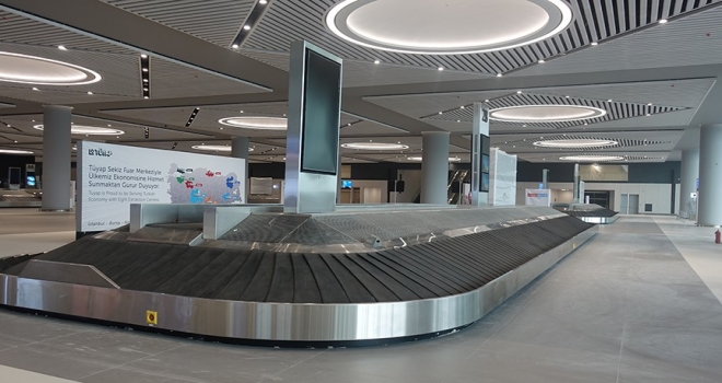İstanbul Havalimanına 42 kilometrelik bagaj sistemi
