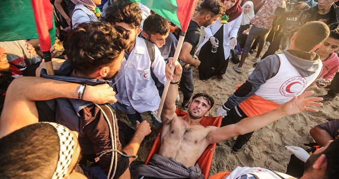 Filistinli genç Aid Ebu Amr: Yaralarım direniş irademi kırmadı