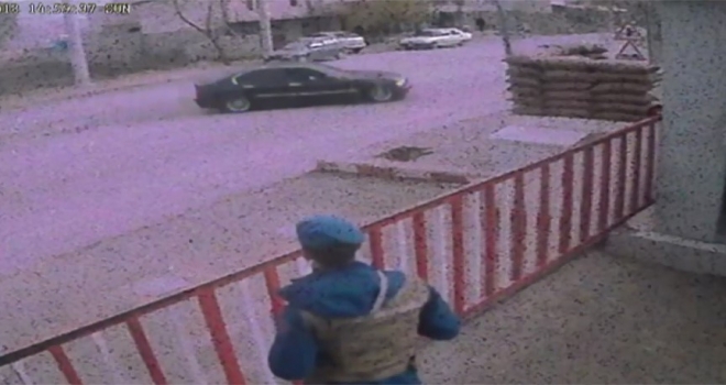 Jandarma önünde drift yapan sürücüye 5 bin 10 lira ceza