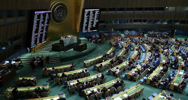 BM Genel Kurulu, ABDnin Hamas tasarısını reddetti