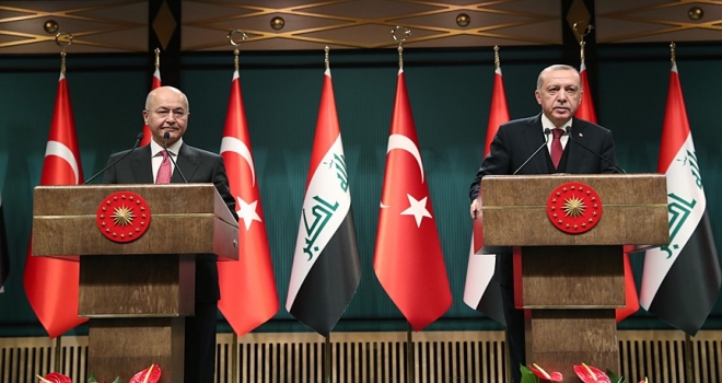 Erdoğan - Salih görüşmesi Irak basınında geniş yer buldu