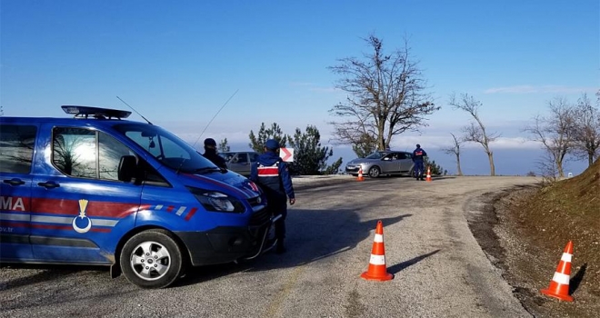 Spil Dağı Milli Parkı yolu ulaşıma kapandı