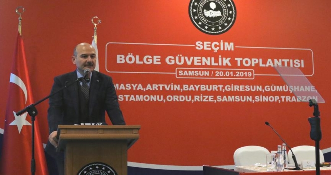 İçişleri Bakanı Soylu: Seçim sürecinde belli güç merkezleri pozisyon almak istemektedir