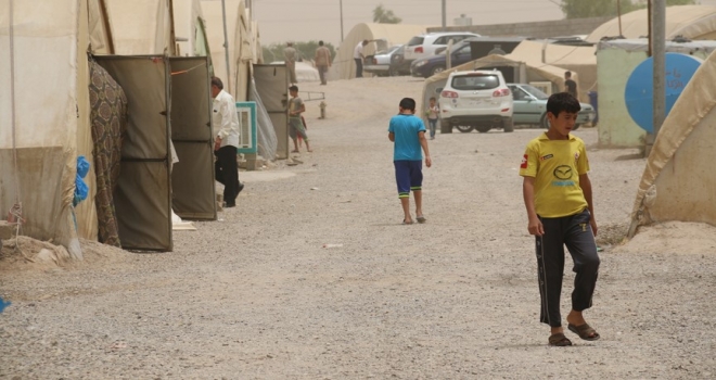 Irak'ta Telaferli iç göçmenlerin 5 yıldır bitmeyen çilesi 