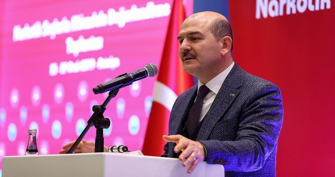 İçişleri Bakanı Soylu: Erzurum'da bir ton 535 kilo eroin yakalandı