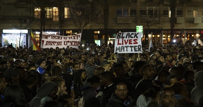 İsrail'deki Etiyopyalı Yahudiler 'polis vahşetini' protesto etti