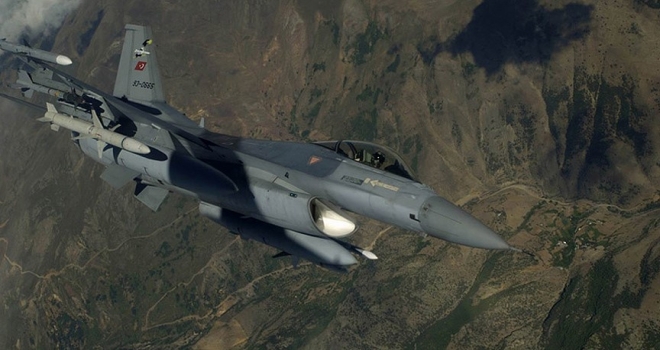 Irak'ın kuzeyinde terör hedefleri imha edildi