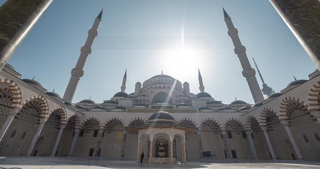 Çamlıca Camii'n açılmasına sayılı günler kaldı