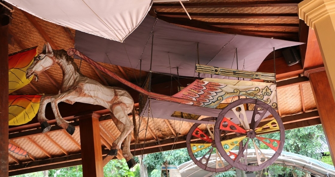 Endonezya'nın uçurtma kültürü müzede korunuyor