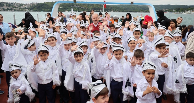 BAYRAMPAŞALI SÜNNET ÇOCUKLARINA BOĞAZ TURU