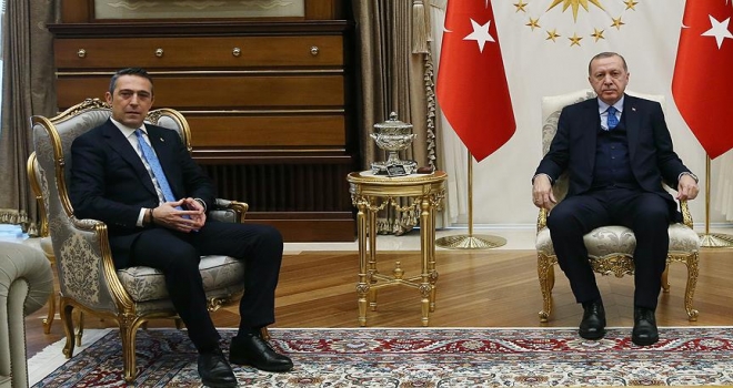 Cumhurbaşkanı Erdoğan ile Ali Koç görüştü