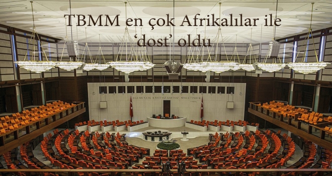 TBMM en çok Afrikalılar ile 'dost' oldu