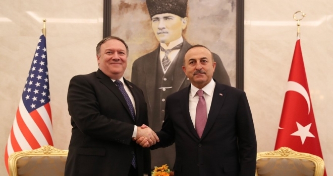Dışişleri Bakanı Çavuşoğlu ABDli mevkidaşı Pompeo ile görüştü