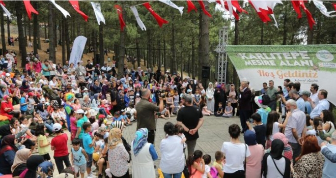 Beykoz’un Cennet Köşelerinden Karlıtepe Mesiresi Açıldı