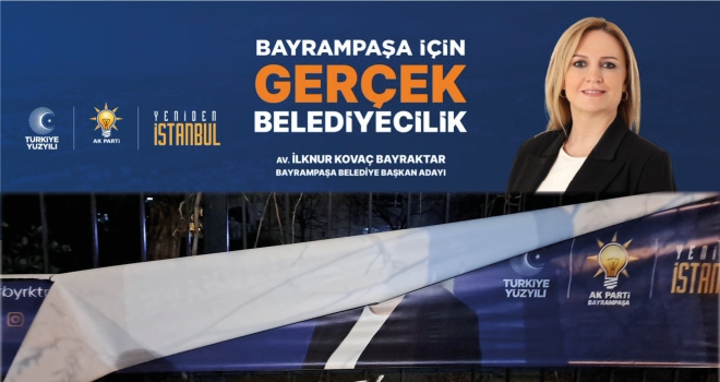 BAYRAMPAŞA'DA RUMELİLİ BAYAN ADAY HAZMEDİLEMEDİ