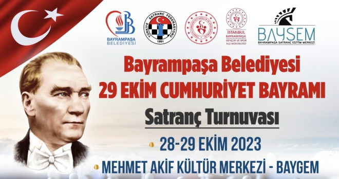 CUMHURİYETİN 100. YILI SATRANÇ TURNUVASI BAŞLIYOR