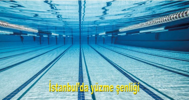 İstanbul'da yüzme şenliği