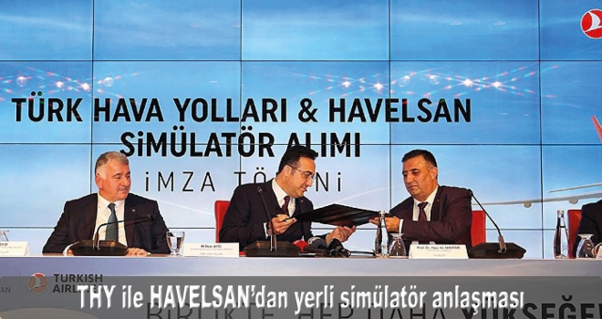 THY ile HAVELSAN'dan yerli simülatör anlaşması