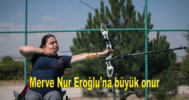 Merve Nur Eroğlu'na büyük onur