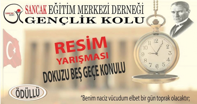 SANCAK EĞİTİM MERKEZİ RESİM YARIŞMASI DÜZENLEDİ