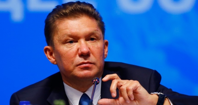 Gazprom Başkanı Miller: Kuzey Akım 2'nin yüzde 20'si tamamlandı